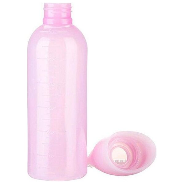 Aptel BUTELKA DO APLIKACJI FARBY DO WŁOSÓW z grzebieniem 150ml różowa AG647F