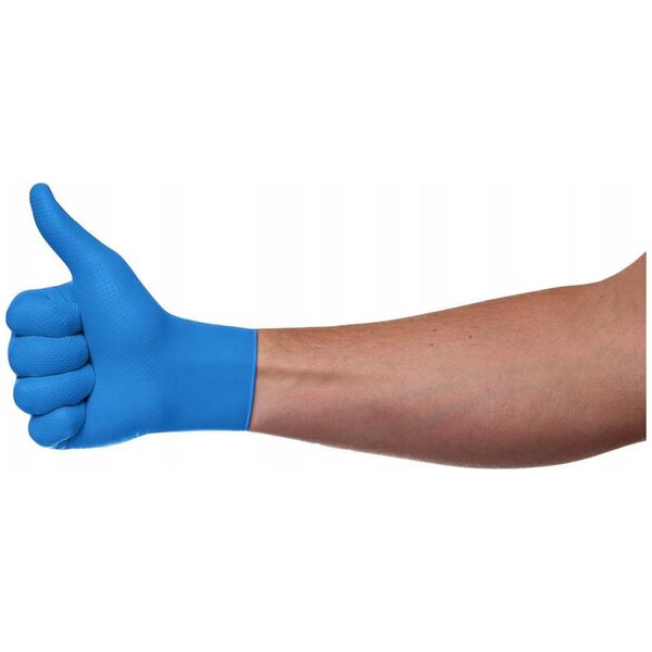 Mercator Medical Rękawice nitrylowe Mercator gogrip blue XXL 50szt