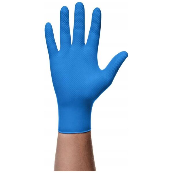 Mercator Medical Rękawice nitrylowe Mercator gogrip blue XXL 50szt