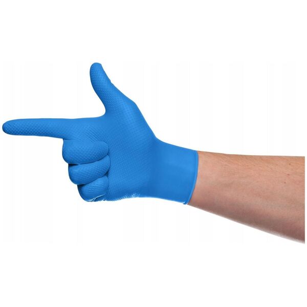 Mercator Medical Rękawice nitrylowe Mercator gogrip blue XXL 50szt