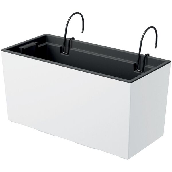 Prosperplast Doniczka z hakami Urbi Case DUC400W biała