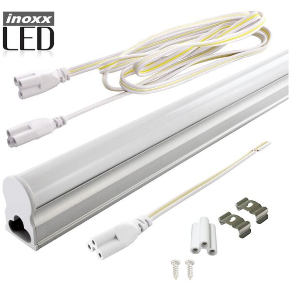 Nvox Świetlówka led liniowa t5 60cm 8w neutralna 4000k lampa natynkowa zintegrowana z oprawą