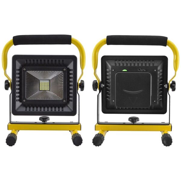 Nvox Naświetlacz przenośny led 50w 6000k aku/ 230v