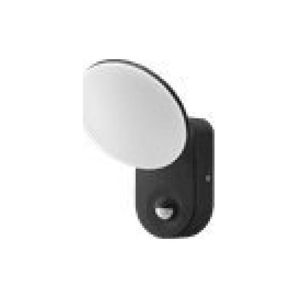 Kinkiet Orno RIOLIT LED 15W, oprawa ogrodowa z czujnikiem ruchu, 1100lm, IP65, 4000K, czarna