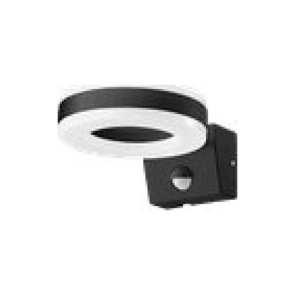 Kinkiet Orno HOWLIT LED 20W, oprawa ogrodowa z czujnikiem ruchu, 1800lm, IP65, 4000K, czarna