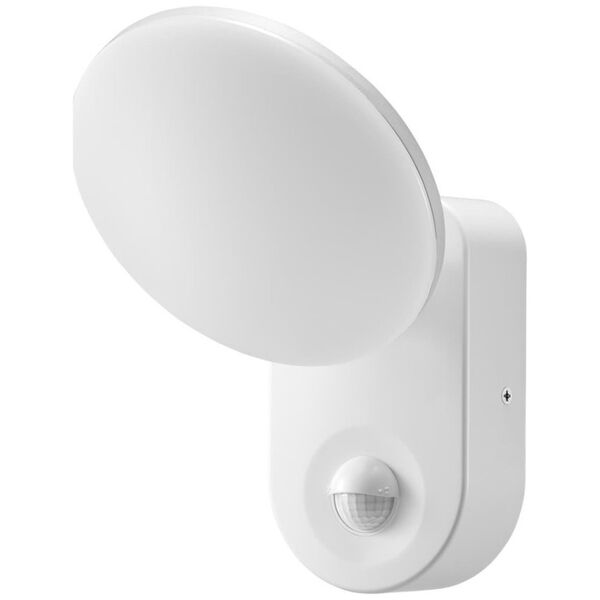 Kinkiet Orno RIOLIT LED 15W, oprawa ogrodowa z czujnikiem ruchu, 1100lm, IP65, 4000K, biała