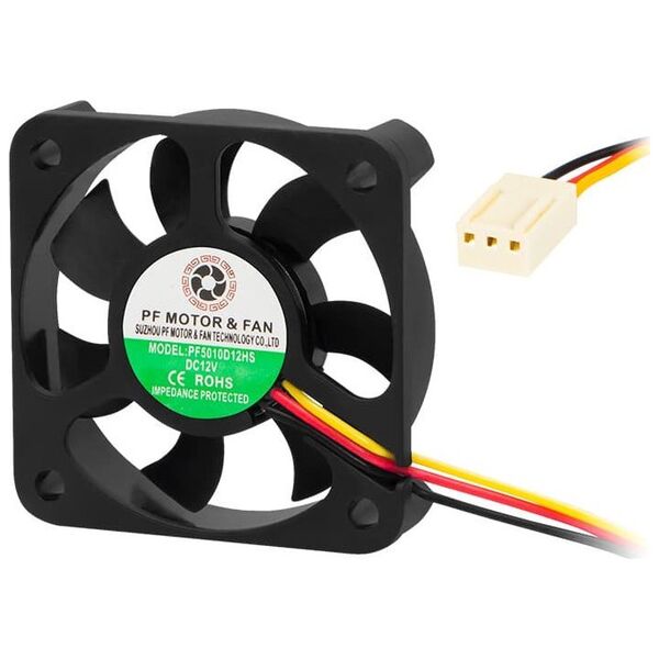 Wentylator Blow 50x10mm 12V ślizgowy