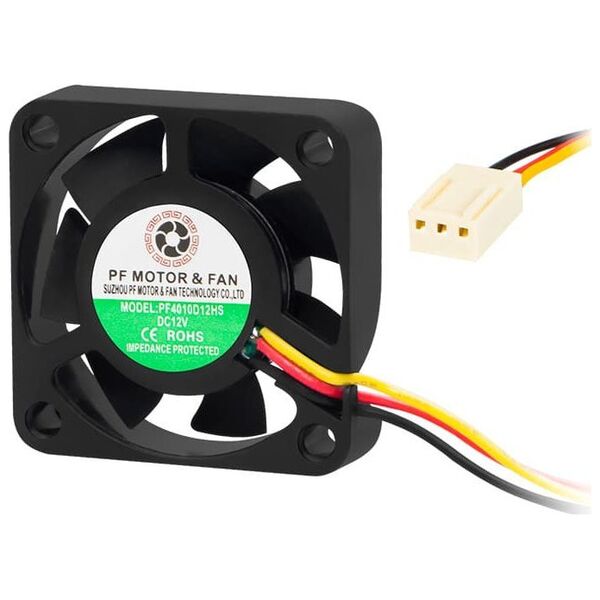 Wentylator Blow 40x10mm 12V ślizgowy