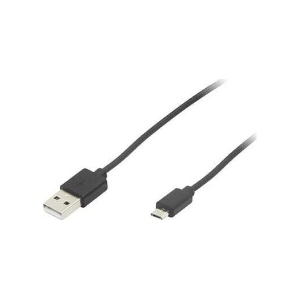 Kabel USB Blow USB-A - microUSB 1 m Czarny