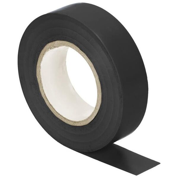 Orno Zestaw 10 taśm izolacyjnych 19mm, czarna, uniepalniona, grubość 0,13mm, długość 20m