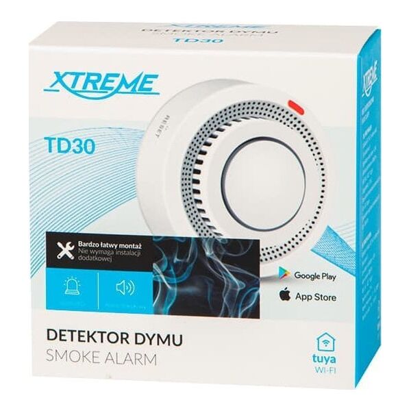 Blow 50-642# Detektor czujnik dymu td30 2xaaa wifi