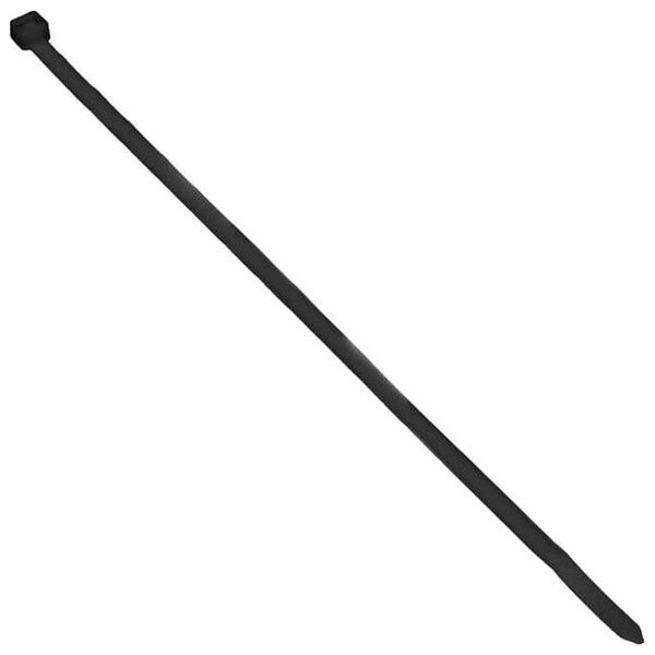 Orno Opaska kablowa, kolor czarny, odporna na UV, szerokość 4,8mm, długość 250mm, 100 sztuk.