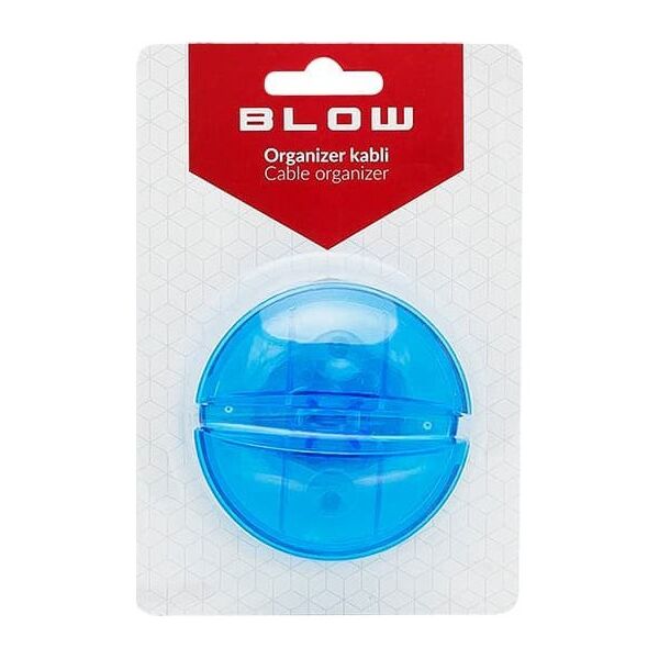 Organizer Blow 42-103# Organizer kabli - nawijacz niebieski