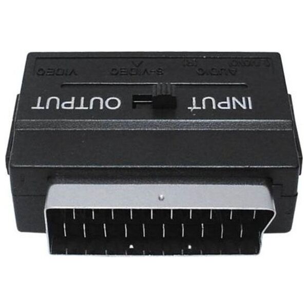 Adapter AV Blow PRZEJŚCIE EURO SCART Z NA 3X RCA CHINCH DWUSTRONNE