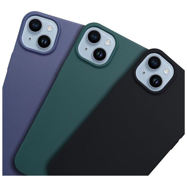 OEM Futerał MATT do SAMSUNG A05S ciemnozielony