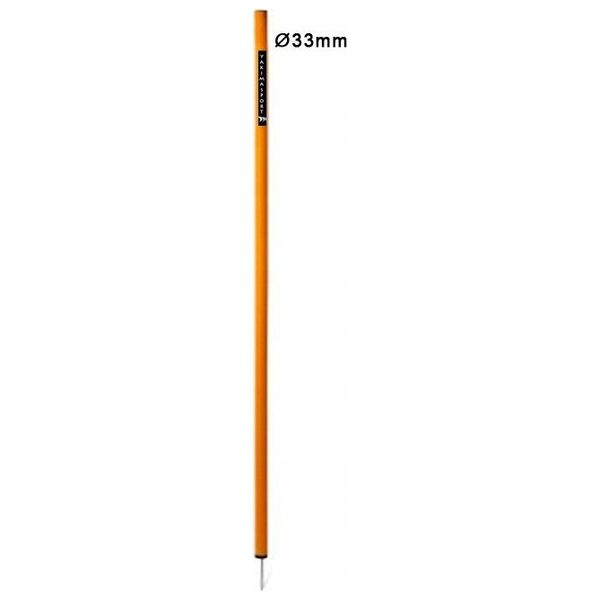 YakimaSport Tyczka treningowa i slalomowa ELITE 33mm 170 cm tyczki Pomarańczowy