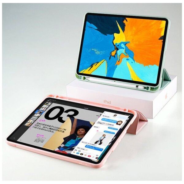 Tablet Case APPLE IPAD 10.2 (7gen) Tech-Protect SmartCase Pen pink 0795787710623