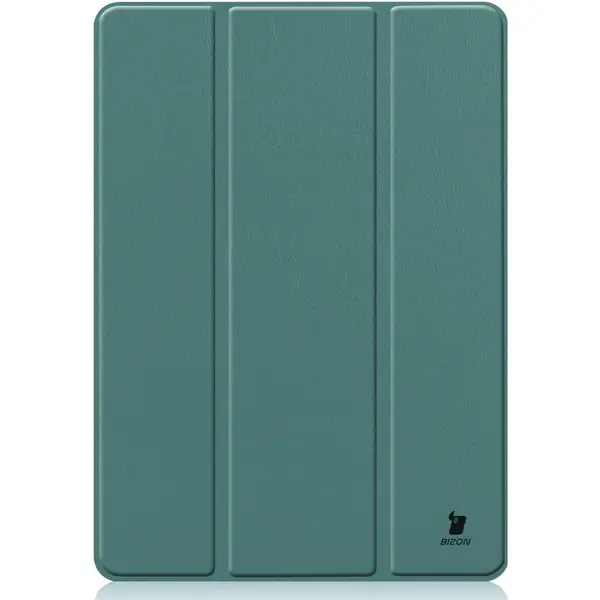 Bizon Case Tab Lizard Apple iPad 9/8/7 10.2 2021/2020/2019 dark green