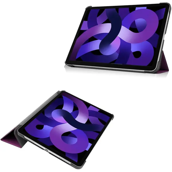 Bizon Case Tab Croc Apple iPad Air 6 / Air 5 / Air 4 dark purple