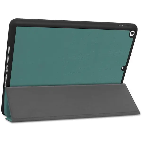 Bizon Case Tab Lizard Apple iPad 9/8/7 10.2 2021/2020/2019 dark green