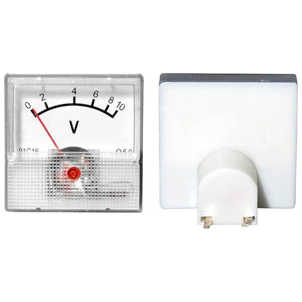 Blow 51-610#              Miernik analog.volt.kw.mini 10v