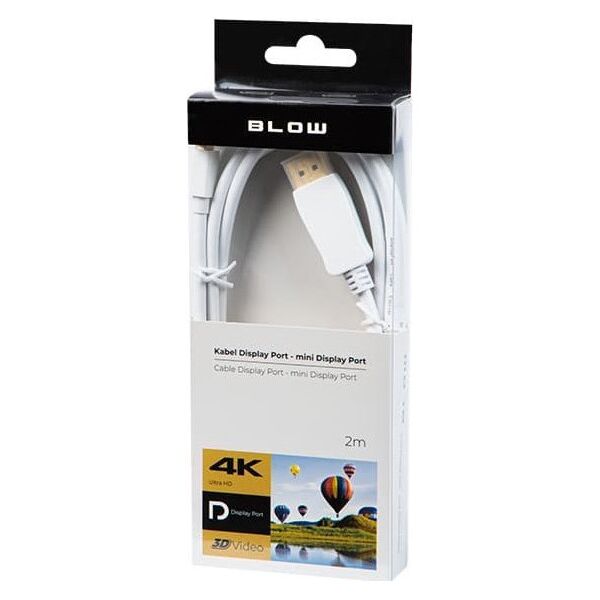 Kabel Blow 92-025# Przył.display port-mini display port 2m