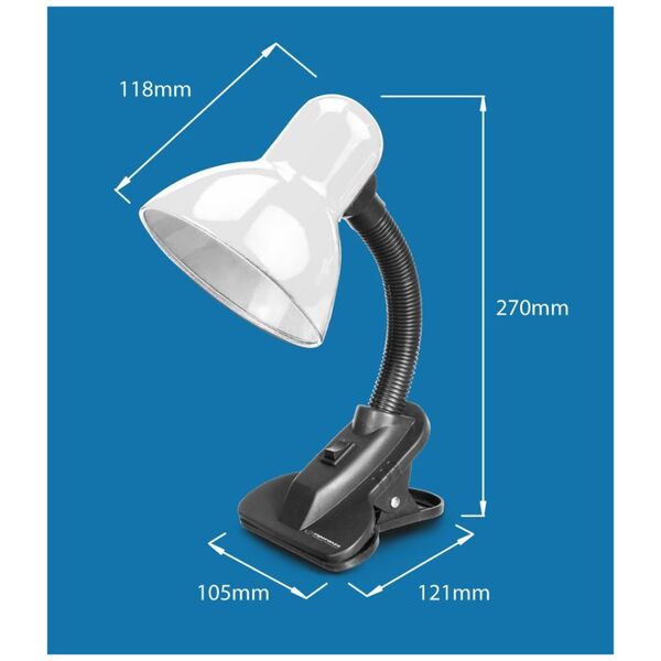 Lampka biurkowa Esperanza zielona  (ELD106G)