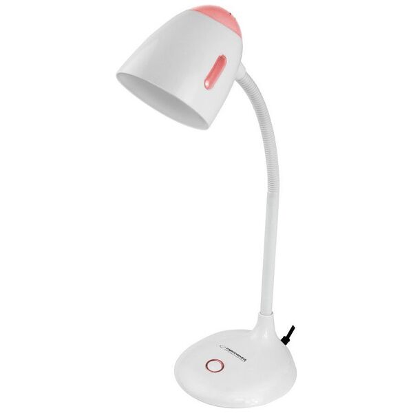 Lampka biurkowa Esperanza biała  (ESP-ELD110R)