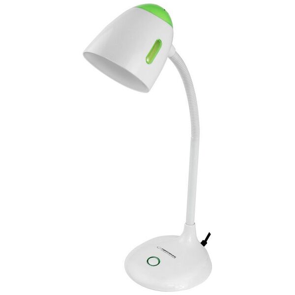 Lampka biurkowa Esperanza biała  (ESP-ELD110G)