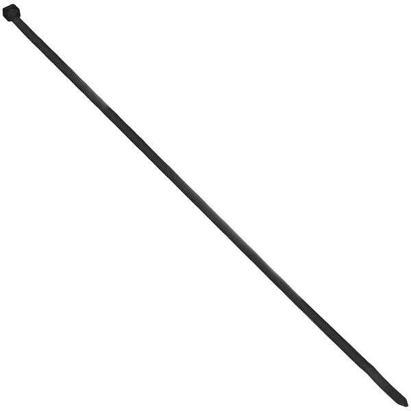 Orno Opaska kablowa, kolor czarny, odporna na UV, szerokość 7,5mm, długość 500mm, 25 sztuk
