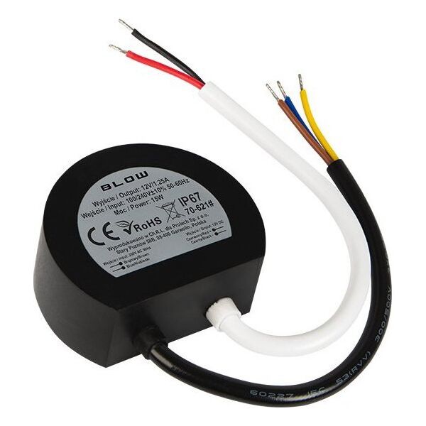 Blow 70-621# Zasilacz impulsowy dopuszkowy 12v/1,25a