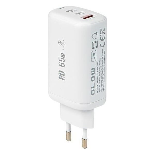Ładowarka Blow Ładowarka sieciowa gniazdo USB+USB-Cx2 65W