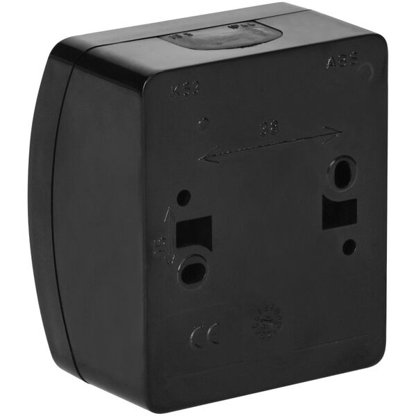 Orno Łącznik schodowy n/t AQUATIC, IP44, czarny