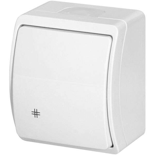 Orno Łącznik krzyżowy n/t AQUATIC, IP44, biały