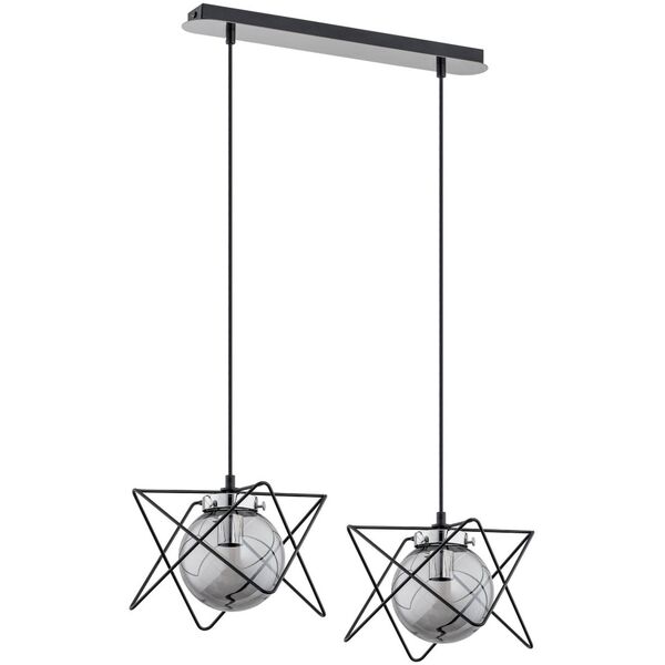 Lampa wisząca Orno CORRADO 2P, lampa wisząca, E14  max. 2x 40W, chrom
