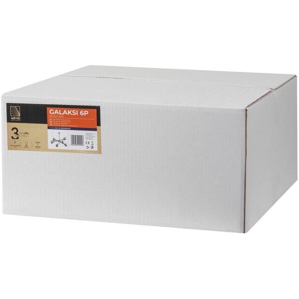 Lampa wisząca Orno GALAKSI 6P, lampa wisząca, E14  max. 6x 40W, chrom