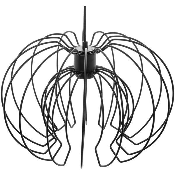 Lampa wisząca Orno BOLA 1P, lampa wisząca, E27 max. 60W, czarna