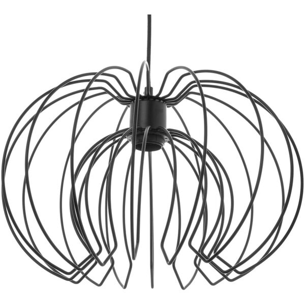 Lampa wisząca Orno BOLA 1P, lampa wisząca, E27 max. 60W, czarna