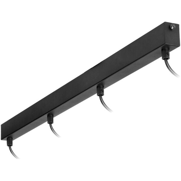 Lampa wisząca Orno TABUNG 4P, lampa wisząca, G9  max.6W, czarna