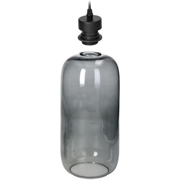 Lampa wisząca Orno LAZIO 1P, lampa wisząca, E27  max.15W, czarna