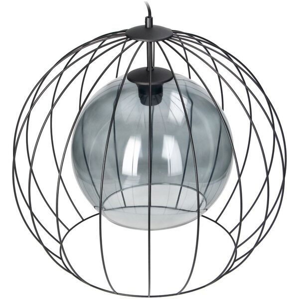 Lampa wisząca Orno DUNIA 500 1P, lampa wisząca, E27  max.15W, czarna