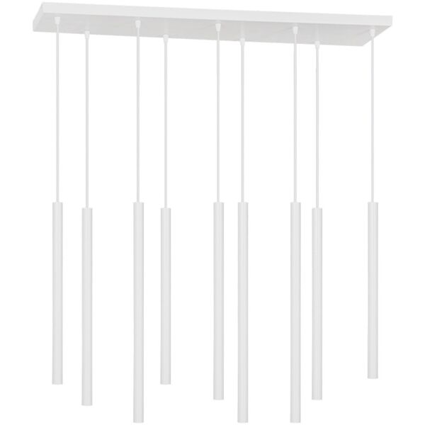 Lampa wisząca Orno HARMONI lampa wisząca, moc max.9x20W, G9, biała