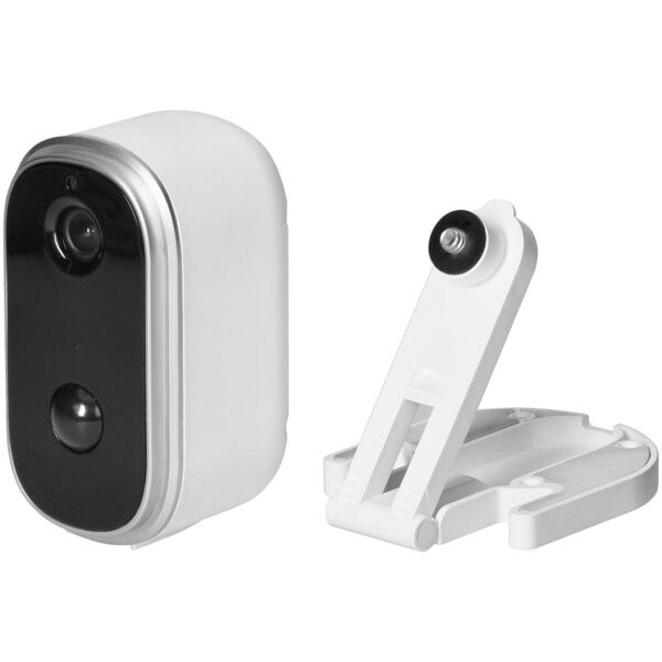 Kamera IP Orno Bezprzewodowa zewnętrzna kamera IP z WiFi komunikacja ze smartfonem z aplikacją Tuya, IP65, interkom, pamięć