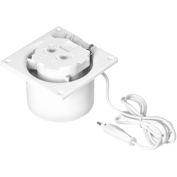 Orno Wentylator łazienkowy 100mm Premium - Przewód z wyłącznikiem (Łożysko kulkowe)