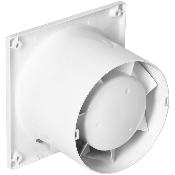 Orno Wentylator łazienkowy 100mm Premium - Czujnik wilgoci + wyłącznik czasowy (Łożysko kulkowe)