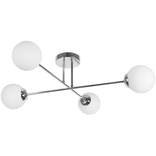 Lampa wisząca Orno LEIA 4P E27, lampa wisząca, max. 4x60W, chrom