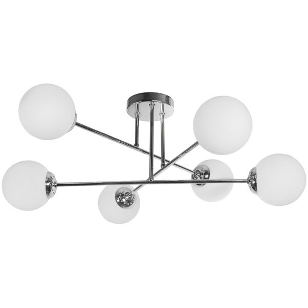 Lampa wisząca Orno LEIA 6P E27, lampa wisząca, max. 6x60W, chrom