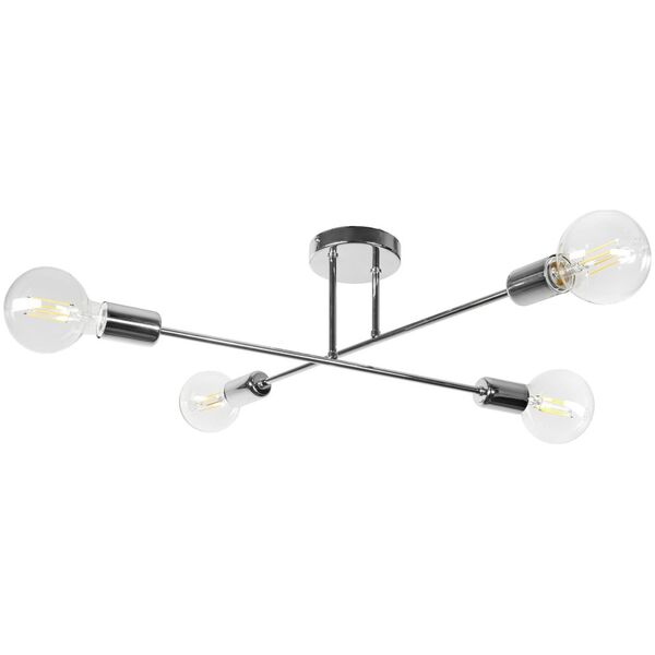 Lampa wisząca Orno SOLO 4P E27, lampa wisząca, max. 4x60W, chrom