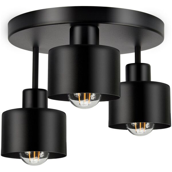 Lampa wisząca Orno RAMOS lampa wisząca, moc max. 3x60W, E27, czarna