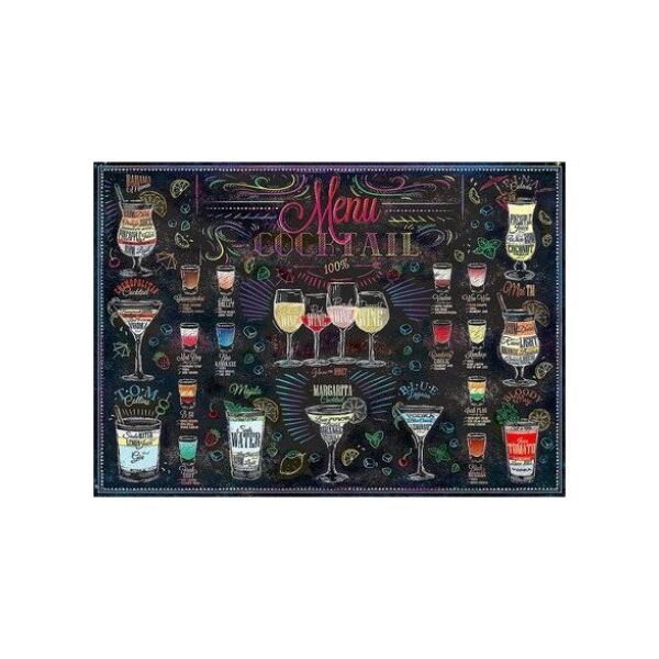 Trefl Puzzle 500 element?w Karta drink?w